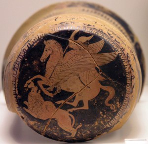 la-quimera-y-belerofonte-ceramica-griega